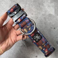 Ошейник для собак средних и крупных пород с принтом Матрёшка PIT PRIME Quick Print 4см, фото 1