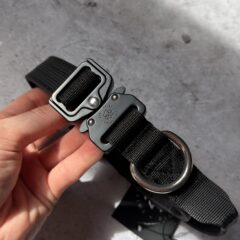 Ошейник для собак и щенков средних и крупных пород 2.5см NOVA с ручкой Pit Prime, фото 2